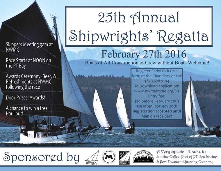 25th Annual Shipwrights' Regatta, February 27, 2016.